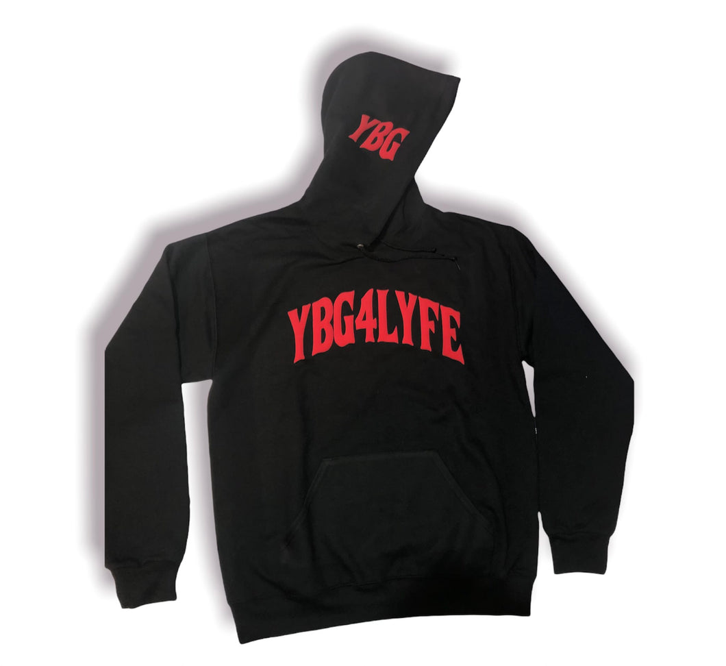 YBG HOODIE W/ YBG ON HOOD